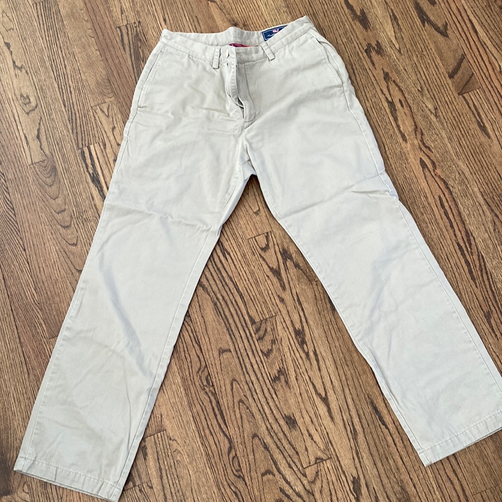 Vineyard Vines Plaid Lined Khaki Pants